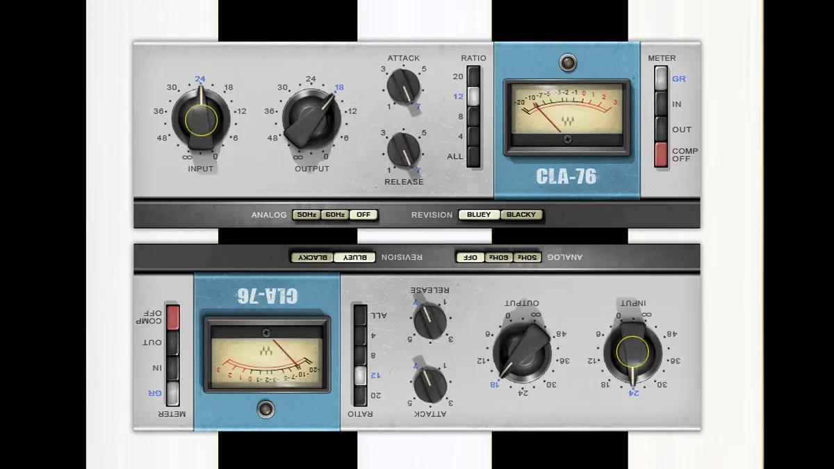 How to automate tracks that have parallel compression